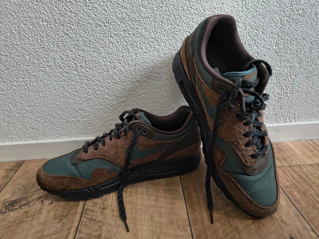 Nike Air Max 1 sneakers - cacao wow - maat 45,5, Kleding | Heren, Schoenen, Bruin, Nike, Ophalen of Verzenden, Sneakers of Gympen