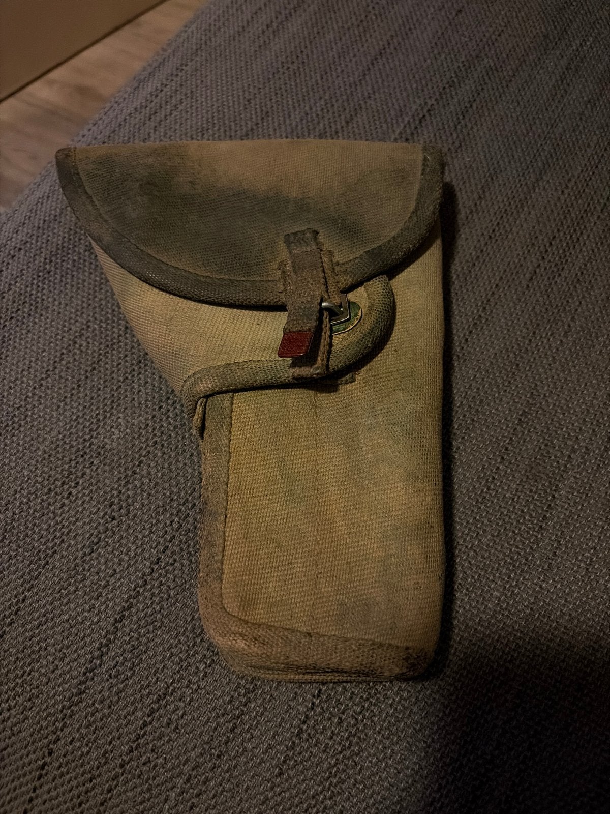 Canadese Browning HP Holster - Militaria ww2, Ophalen of Verzenden, Landmacht, Overige gebieden, Overige typen