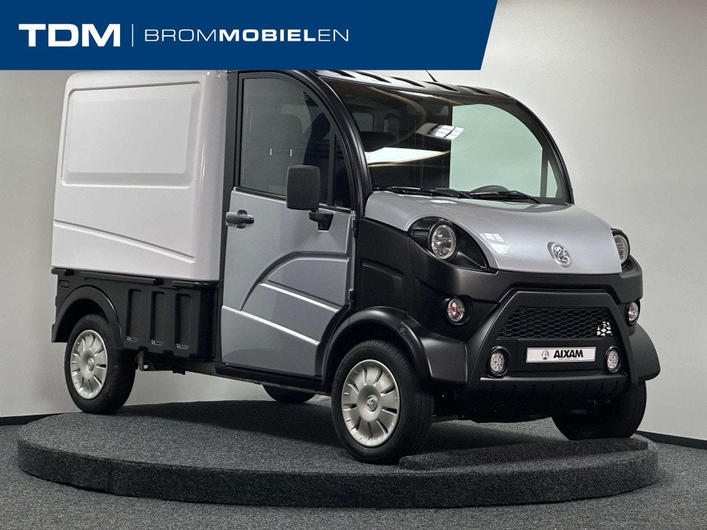 Aixam D-truck VAN D-Truck Inclusief BTW, 56 route de Pugny
BP 70112  Aix-les-Bains, FR, Zo goed als nieuw, Aixam@aixam-mega.fr