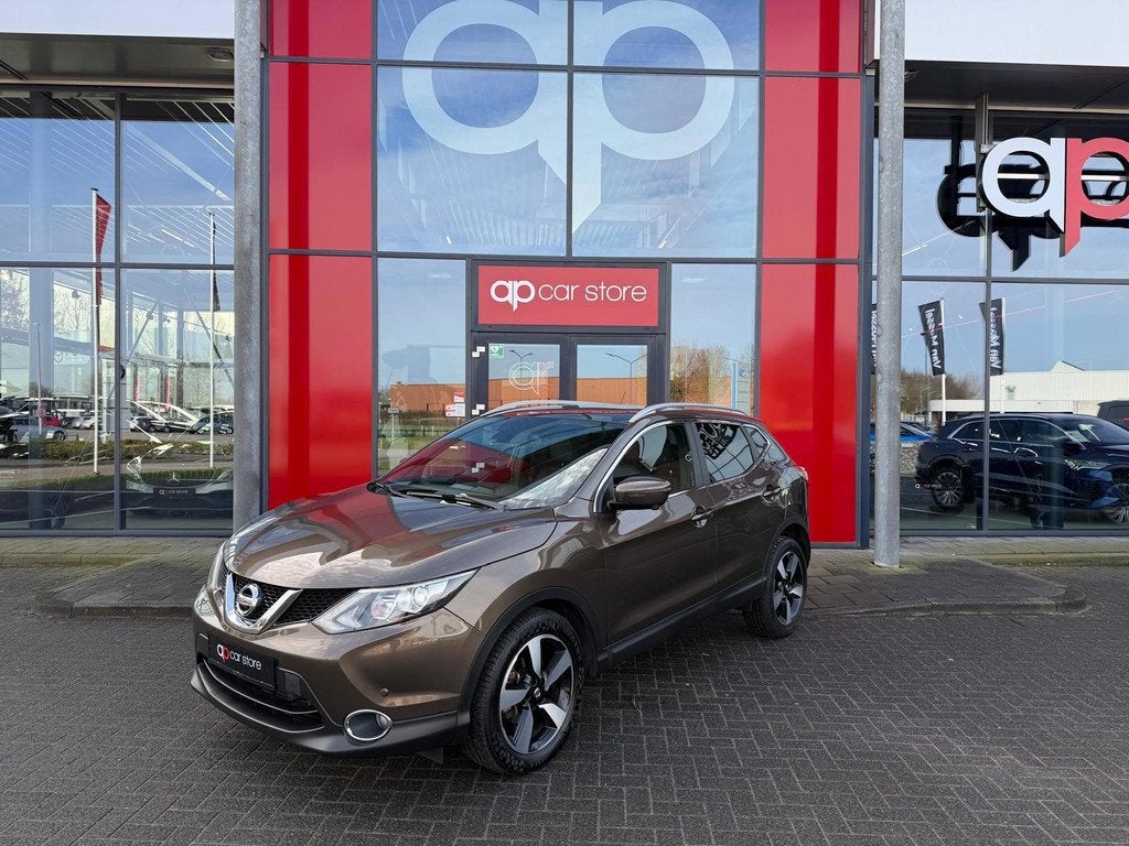 Nissan Qashqai 1.2 N-Vision Panorama / 360 Camera, Panorama,, Auto's, Nissan, Gebruikt, 4 cilinders, Bruin, 116 pk