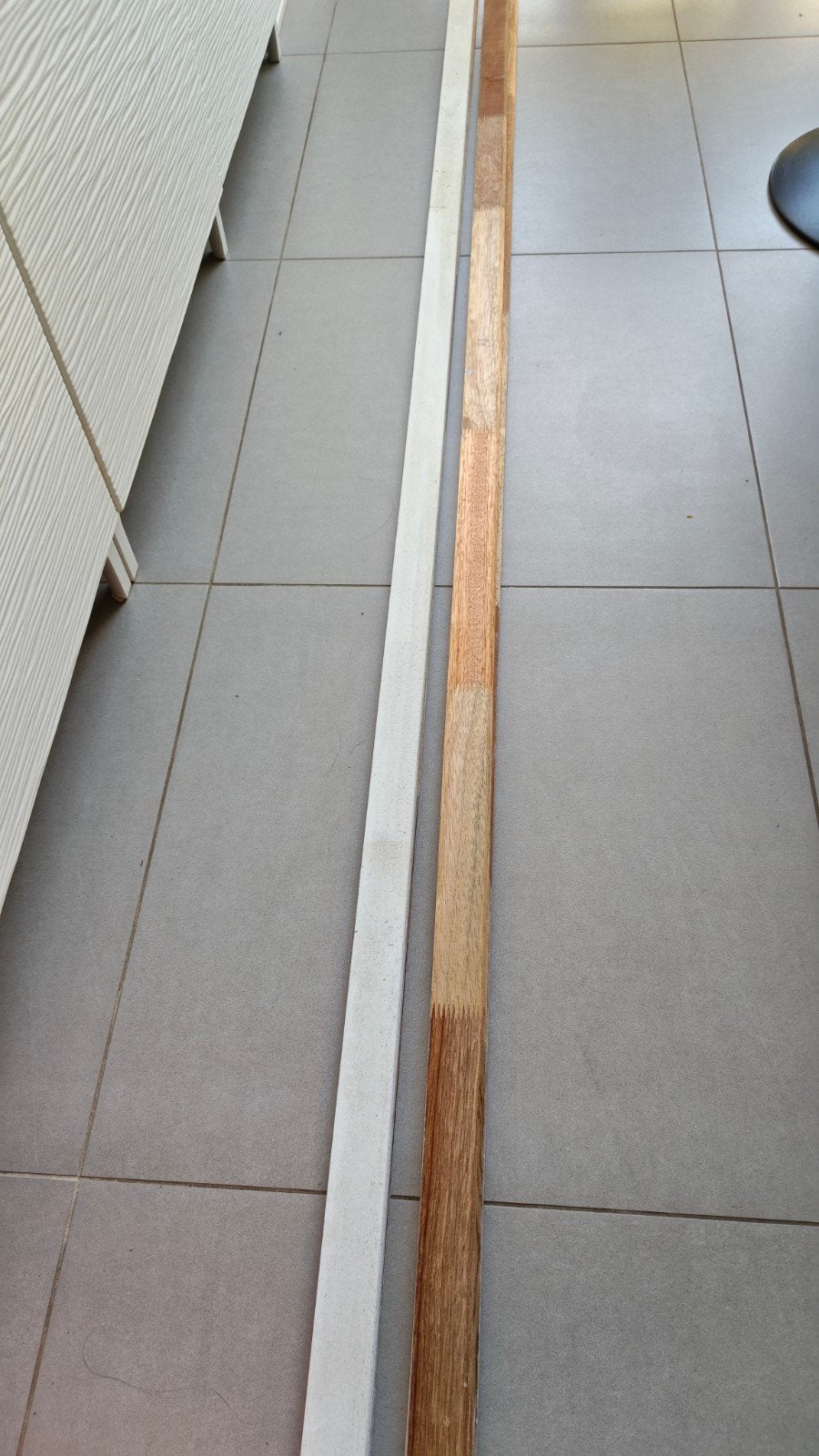4x Massief Houten Latten 4,5m, Ophalen, Minder dan 25 mm, Eiken, Nieuw