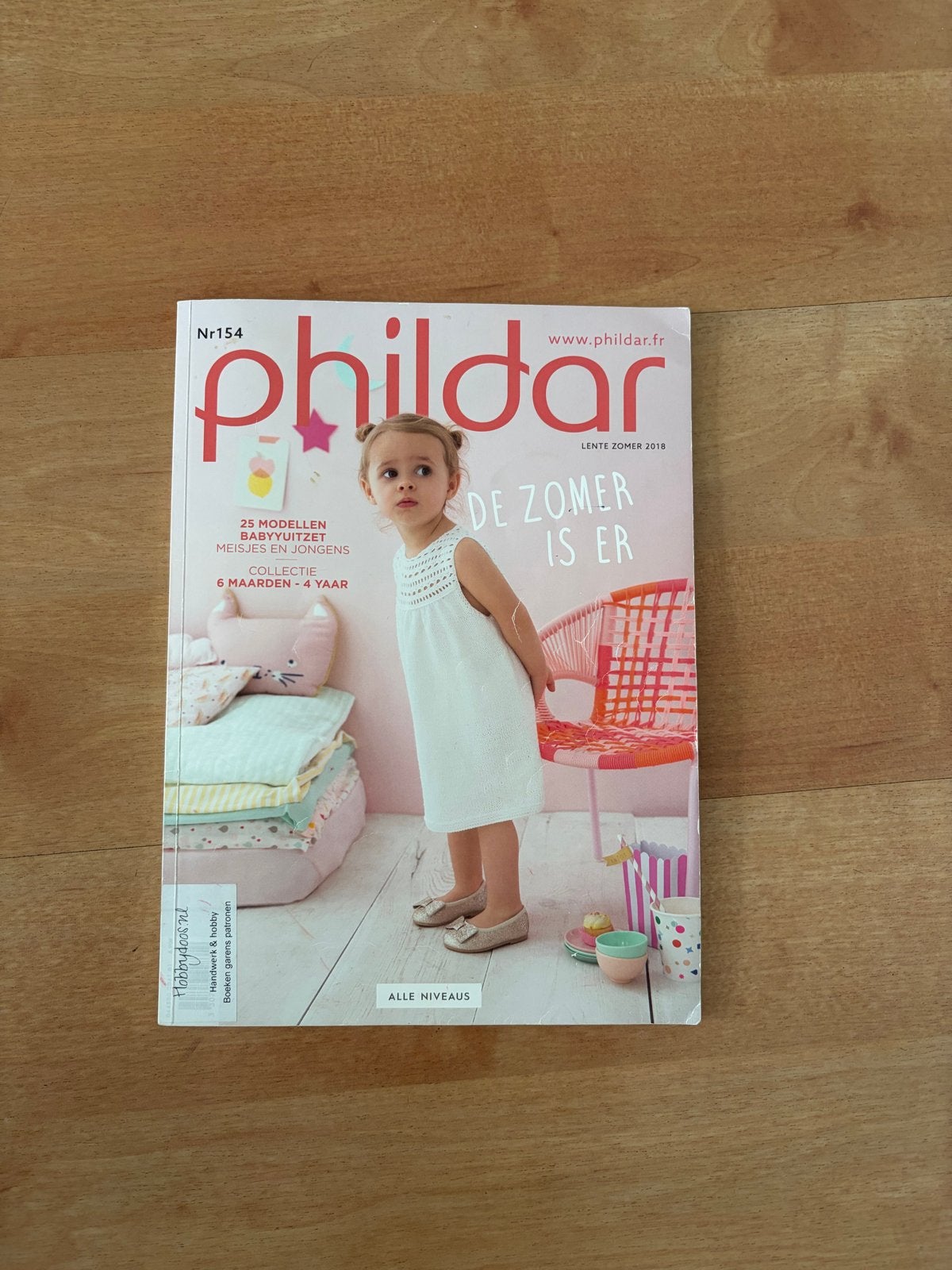 Phildar Lente Zomer 2018 - Baby brei- en haakpatronen, Ophalen of Verzenden, Gebruikt, Breien of Haken, Patroon of Boek