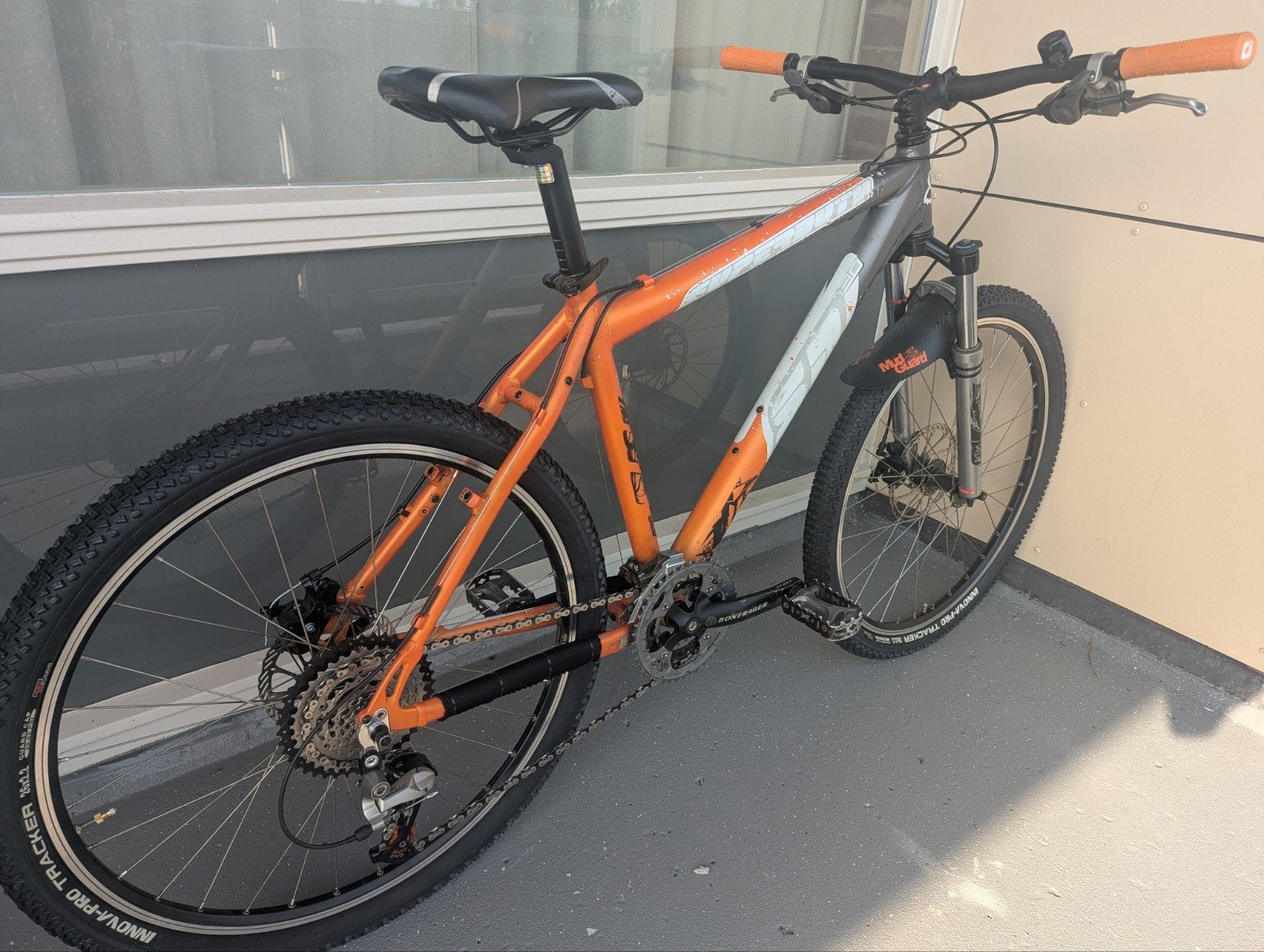 mountain bike izgst, Gebruikt, Hardtail, 45 tot 49 cm, Schijfrem
