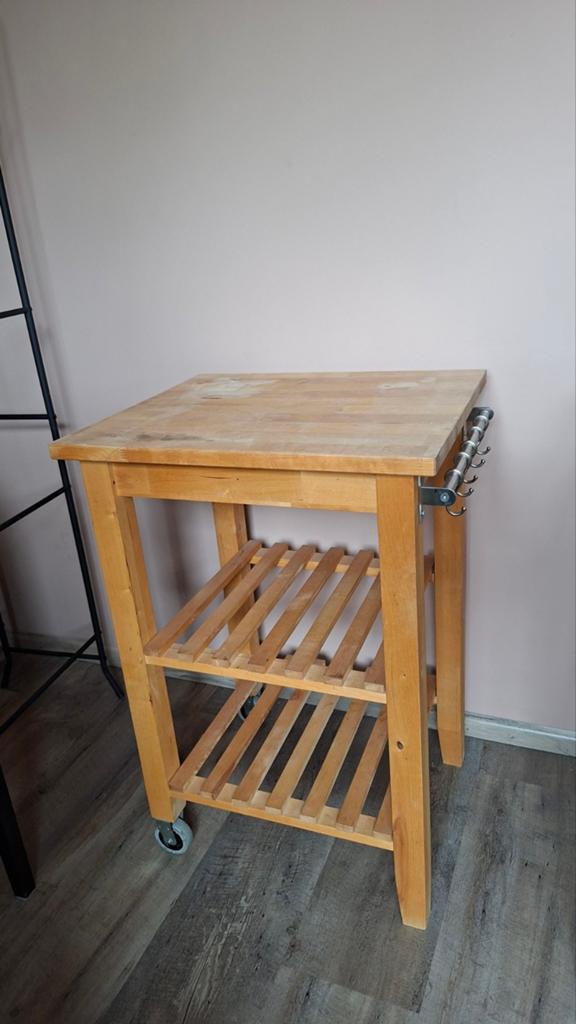 Ikea Bekvam trolley, Ophalen, Gebruikt