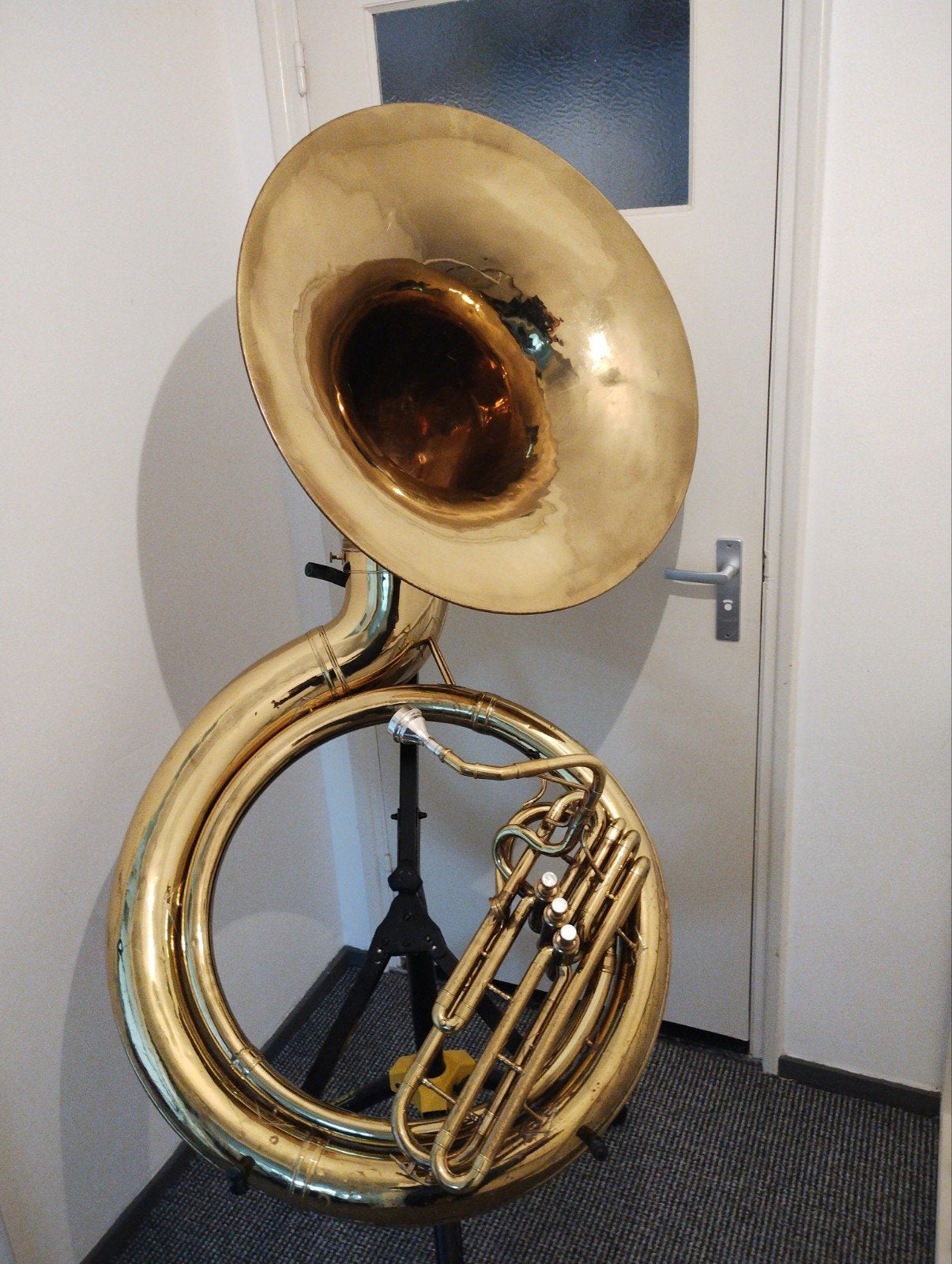 King Sousaphone BBb (1925), Ophalen, Gebruikt