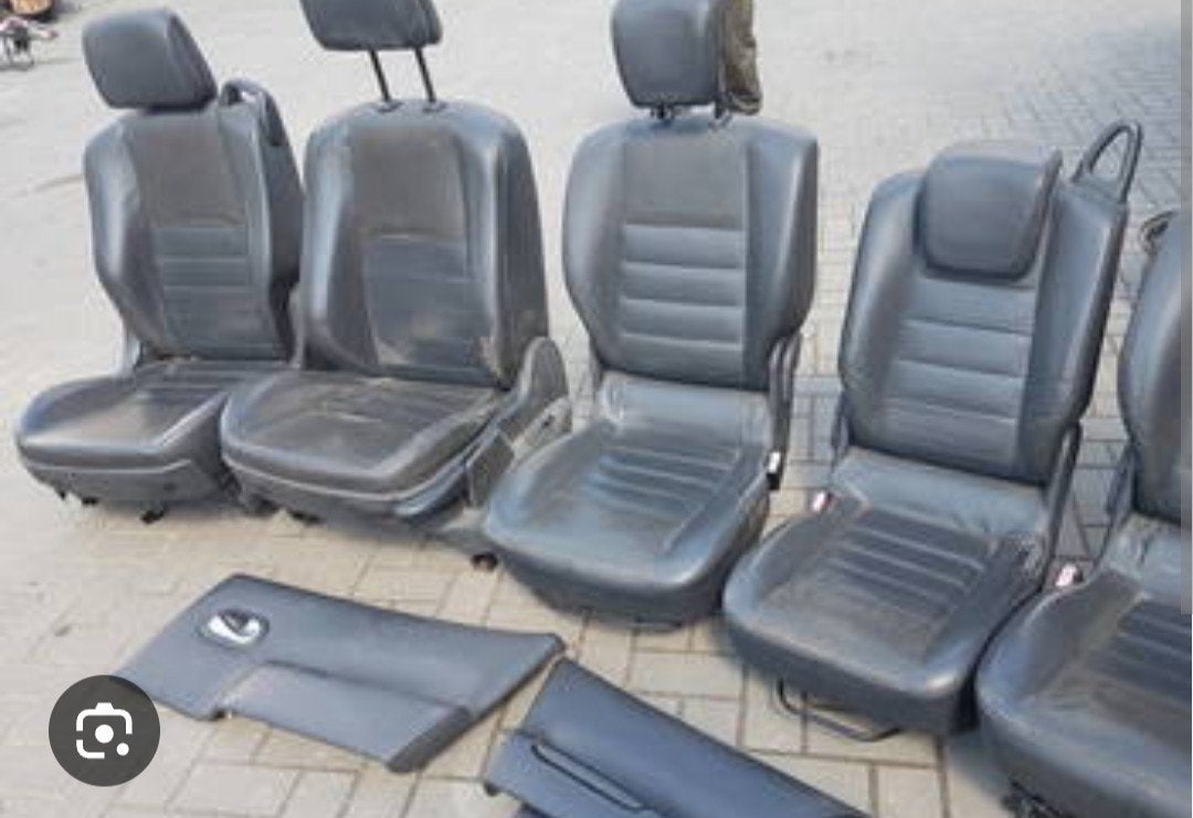 Gezocht  Renault Scenic 2 zwart leer   interieur, Ophalen of Verzenden, Renault
