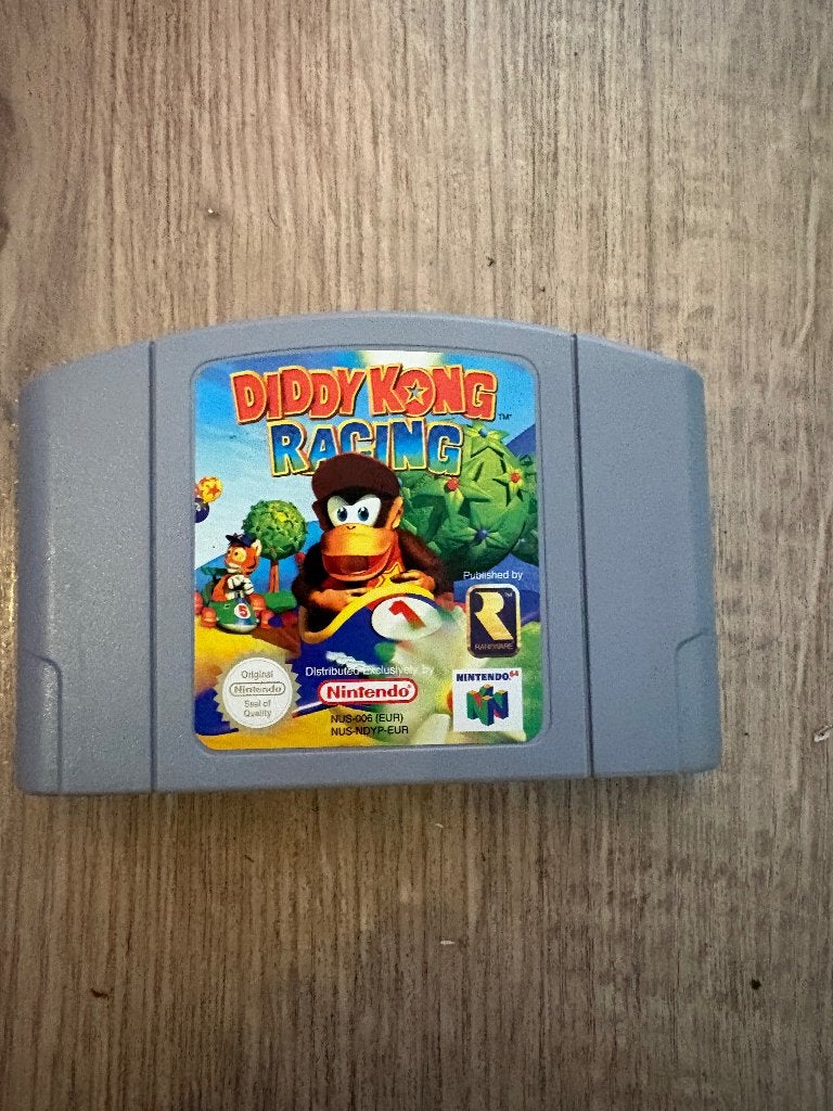 Diddy Kong Racing Nintendo 64 N64 PAL Origineel, Gebruikt, Racen en Vliegen, Ophalen of Verzenden, 3 spelers of meer