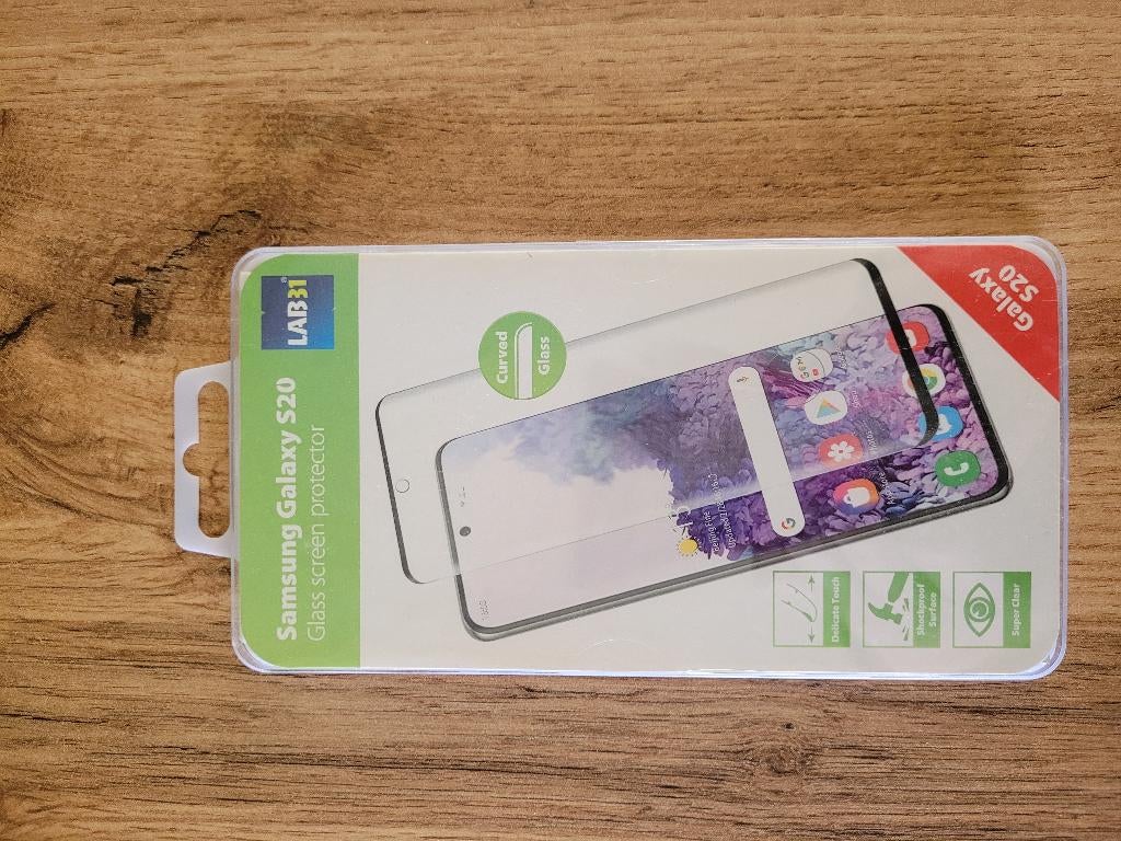 Telefoonhoesje + Screenprotector Samsung Galaxy S20, Ophalen of Verzenden, Nieuw