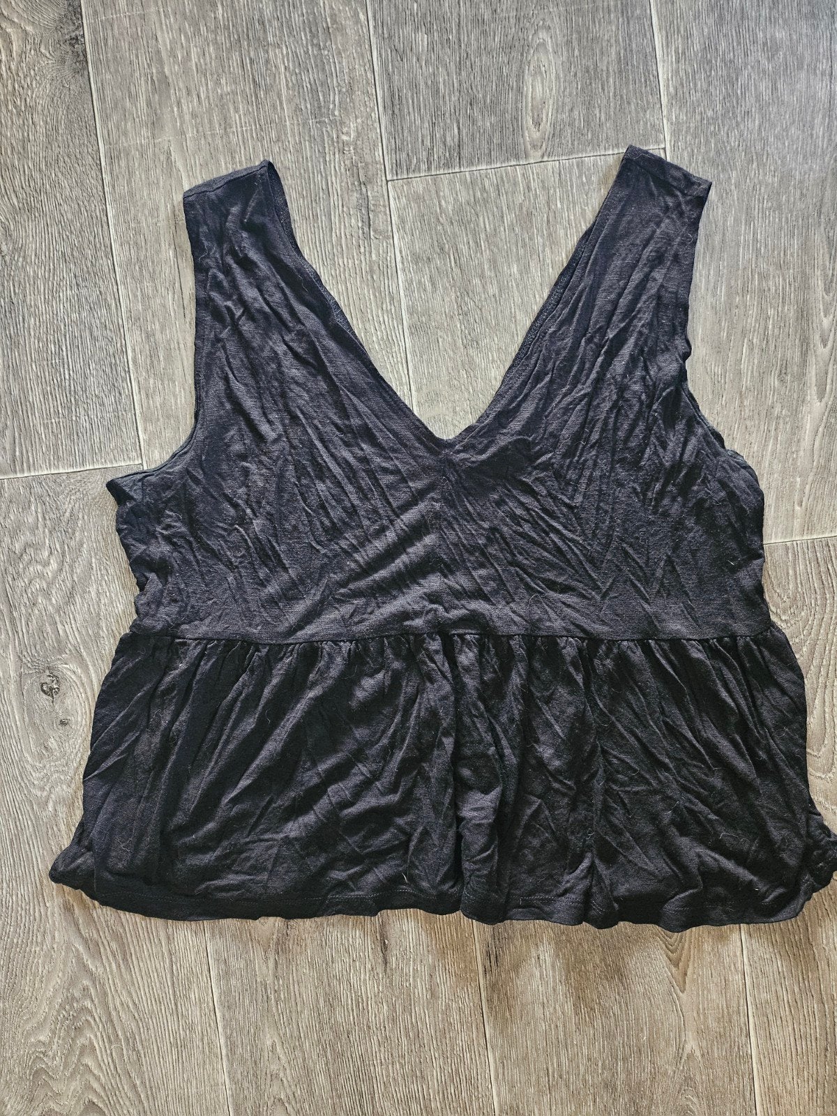 Zwart mouwloos topje van Primark, maat L, Primark, Zwart, Maat 42/44 (L), Ophalen of Verzenden