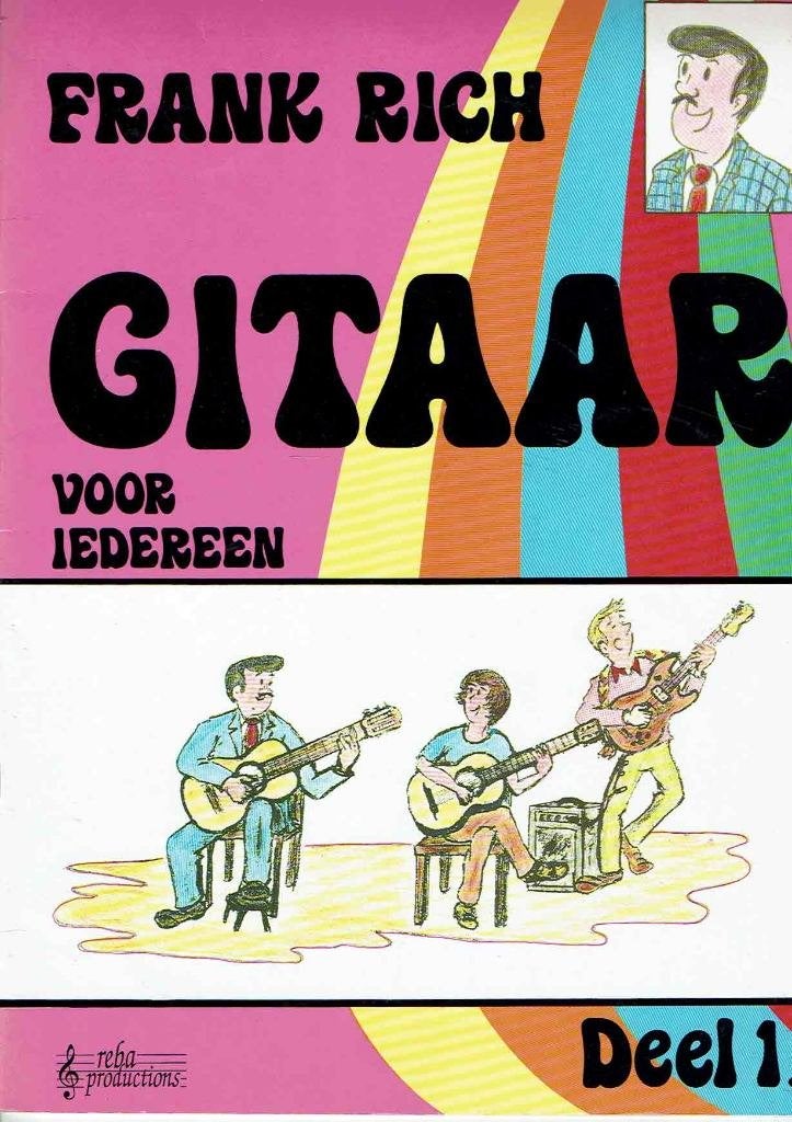 Gitaar voor iedereen - Frank Rich, Les of Cursus, Ophalen of Verzenden, Populair, Gitaar
