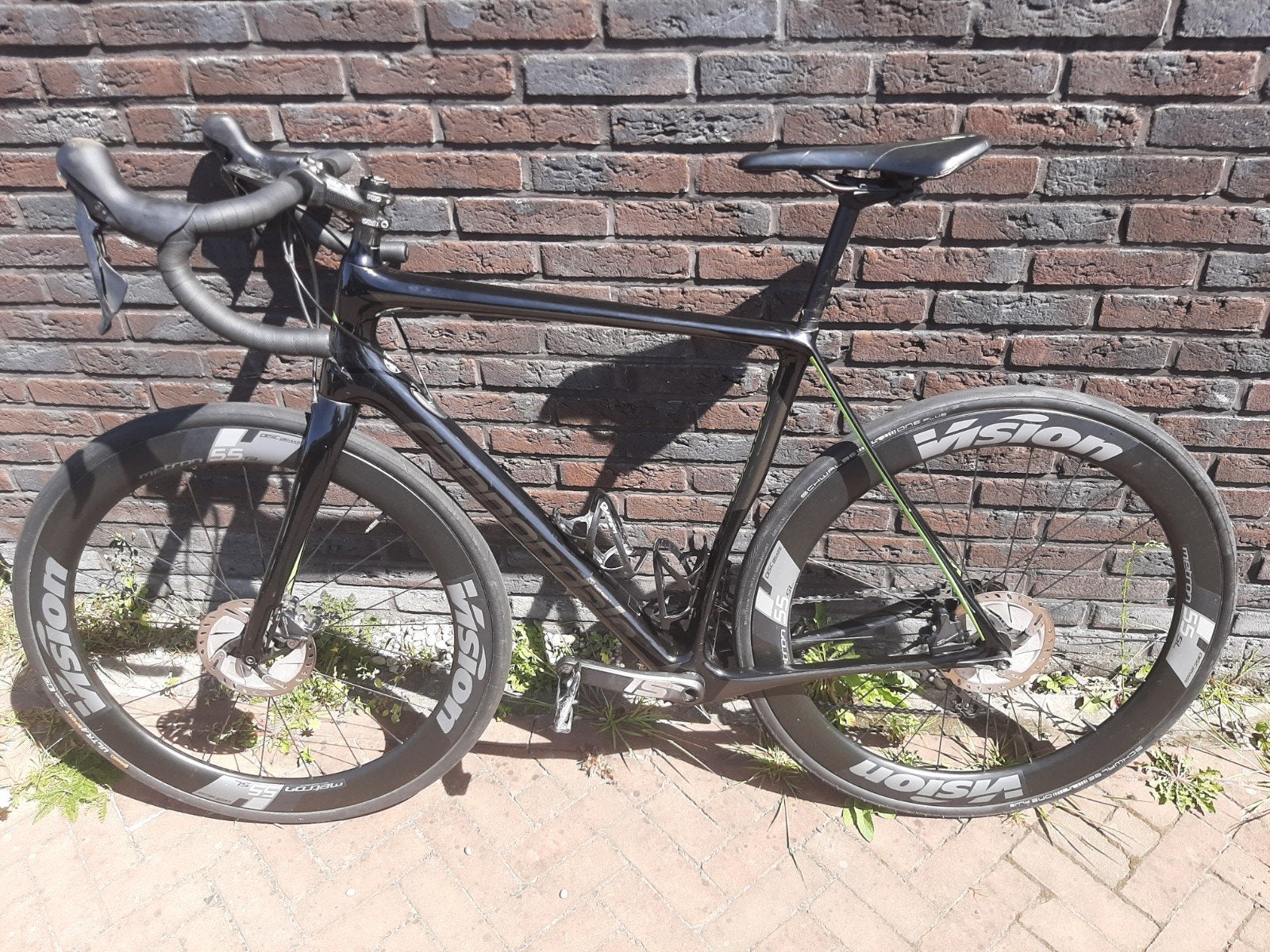 Vision Metron 55 SL carbon wielset, 28 inch, Carbon, Heren, Zo goed als nieuw