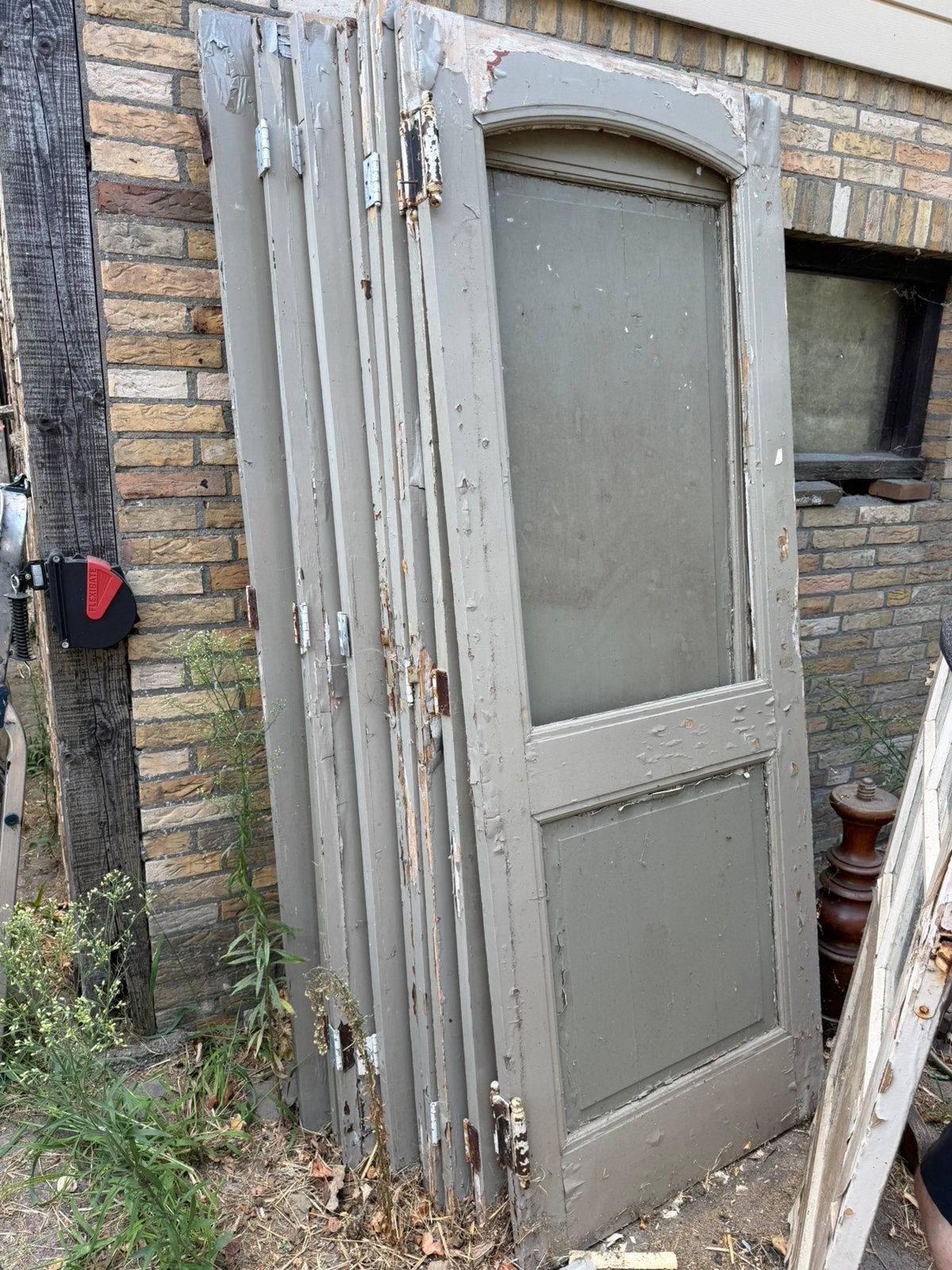 11 houten deuren, Ophalen, Gebruikt, Binnendeur, 200 tot 215 cm