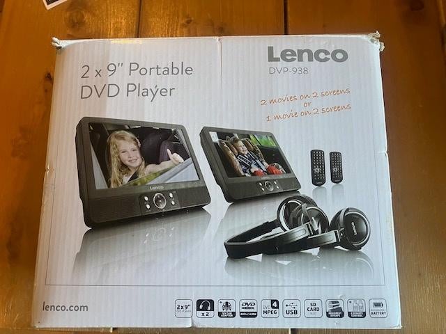 dvd player auto Lenco DVP-938, Draagbaar, Ophalen of Verzenden, Zo goed als nieuw, Overige merken