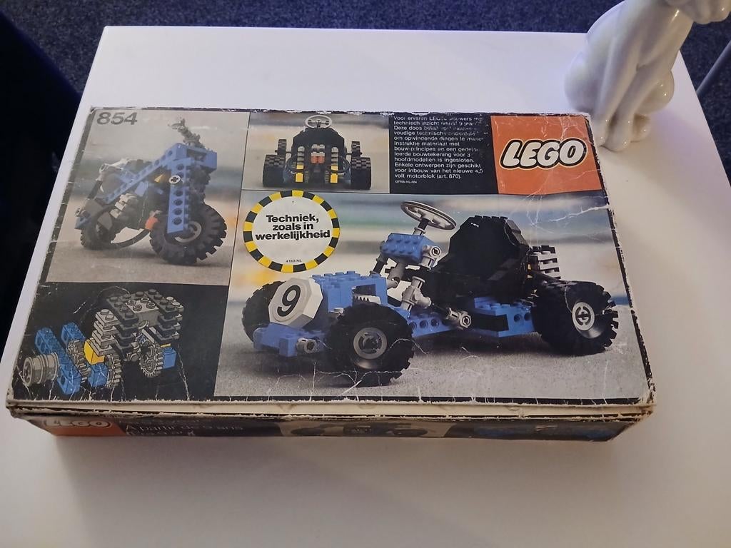 Lego nr 854    technic, Gebruikt, Lego, Ophalen of Verzenden, Compleet