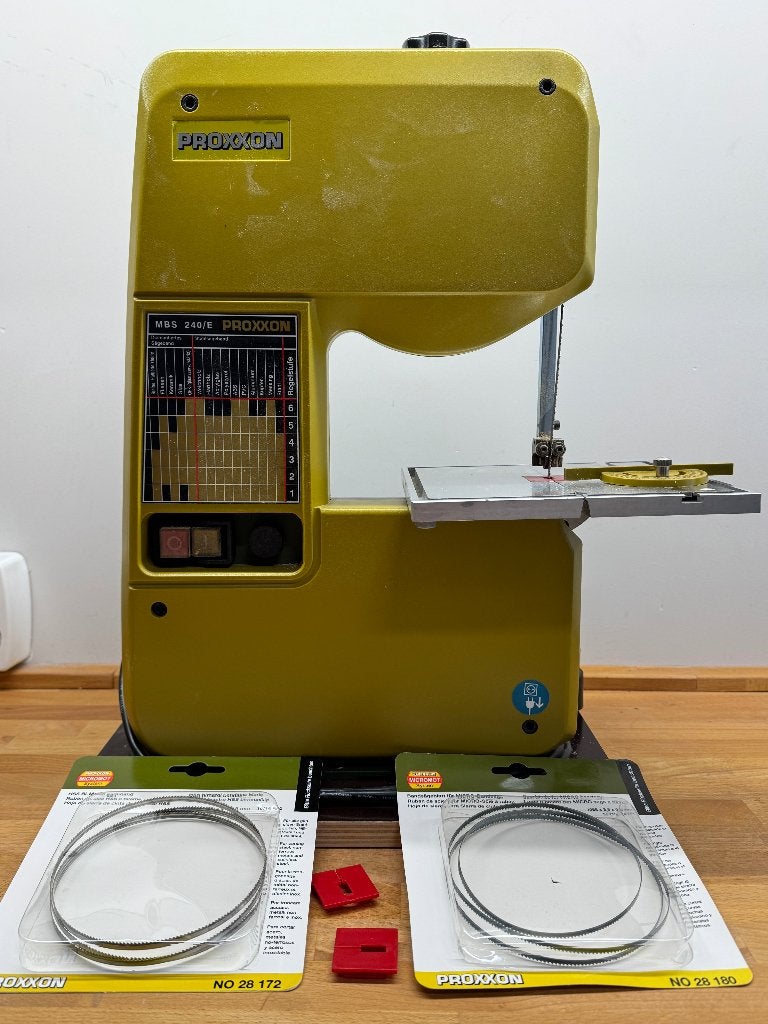 Proxxon Micromot MBS 240/E Tafel-lintzaag, Ophalen, Zo goed als nieuw, Groter dan 1:32