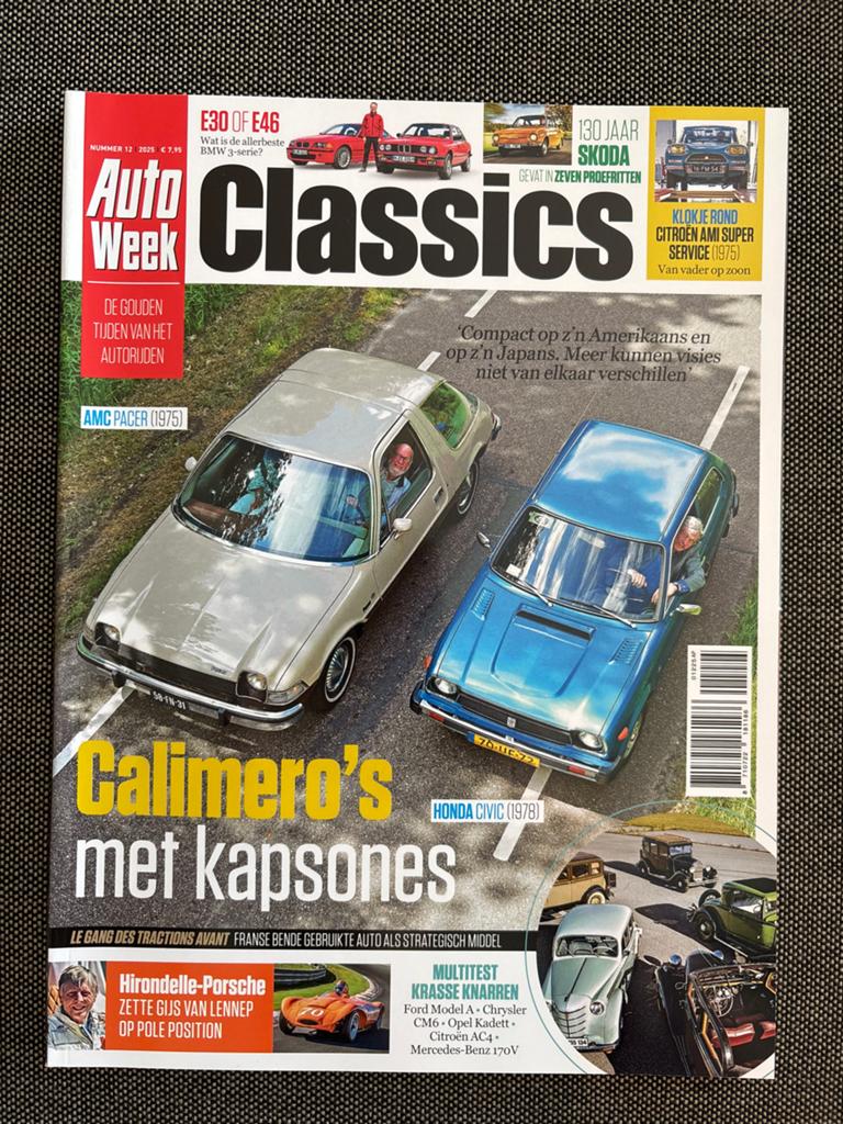 AutoWeek Classics - Nummer 12, 2025, Boeken, Ophalen of Verzenden, Nieuw