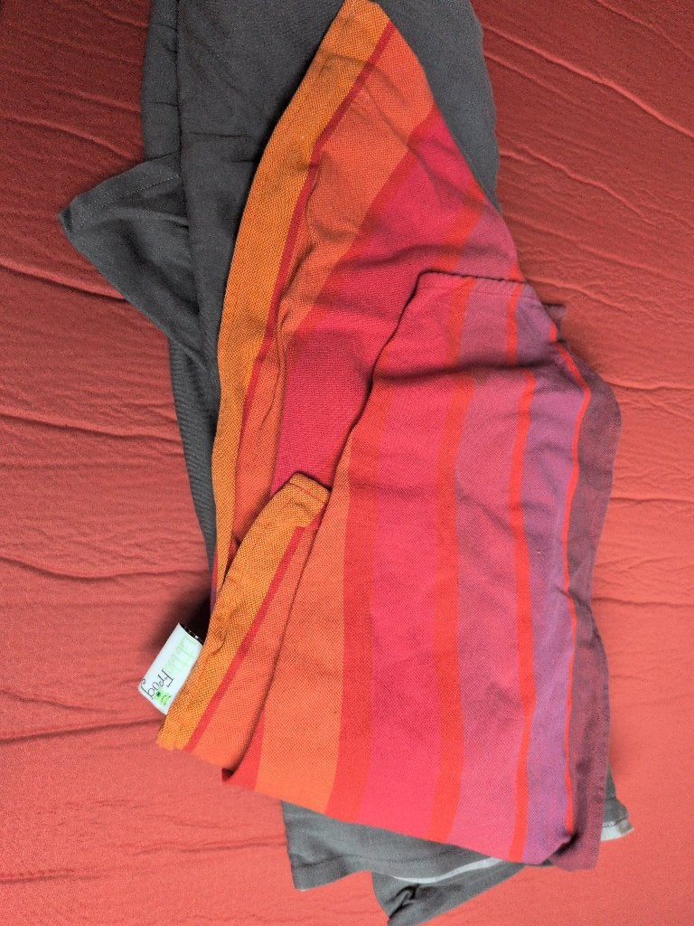 Draagdoek baby of peuter Ringsling en Little frog, Kinderen en Baby's, Babydragers en Draagdoeken, Overige merken, Draagdoek, Ophalen of Verzenden