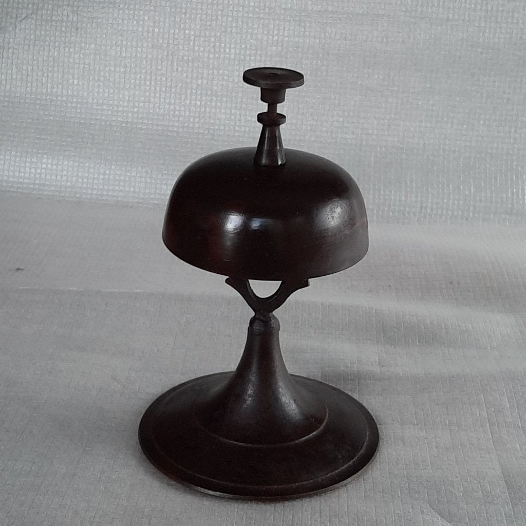 mooie, vintage receptiebel / hotelbel / tafelbel, Ophalen of Verzenden