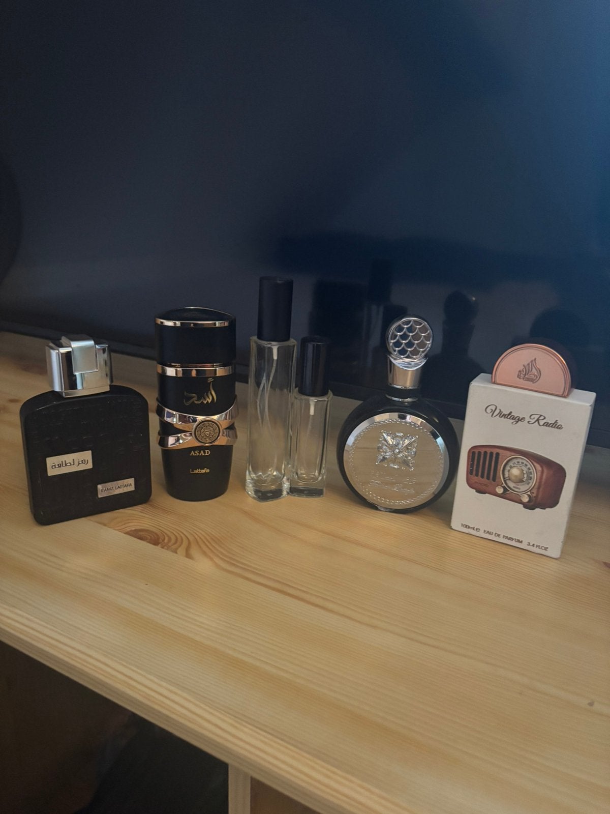 Lege parfum flesjes, Ophalen of Verzenden, Gebruikt
