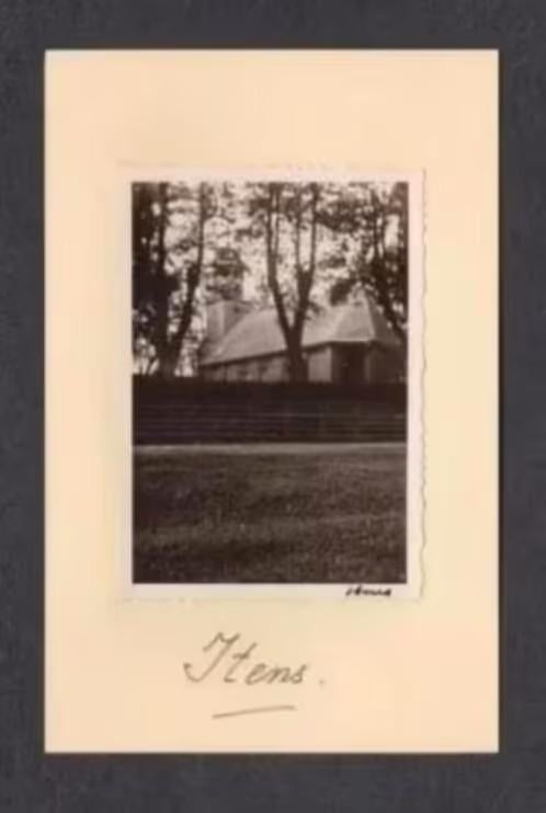 Foto Itens Martinikerk Jaren 30., Foto, Ophalen of Verzenden, Zo goed als nieuw, Gebouw