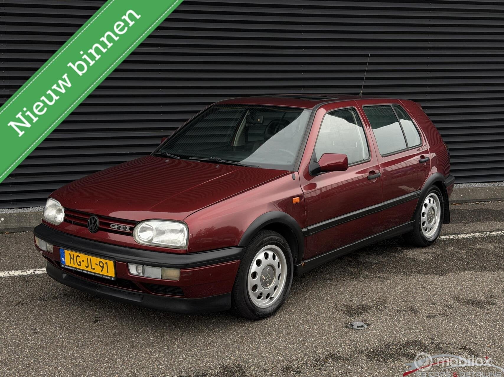 Volkswagen Golf 2.0 GTI, Dakraam, NAP,, Voorwielaandrijving, Gebruikt, 4 cilinders, 1984 cc