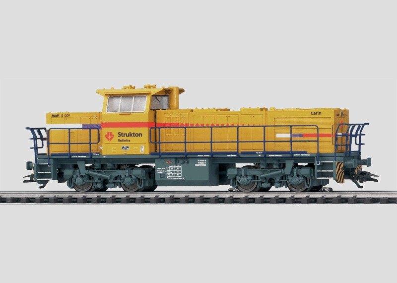 Märklin 37658 Strukton Rail MaK 1206  Digitaal Nieuwstaat, Ophalen, Wisselstroom, Locomotief, Zo goed als nieuw