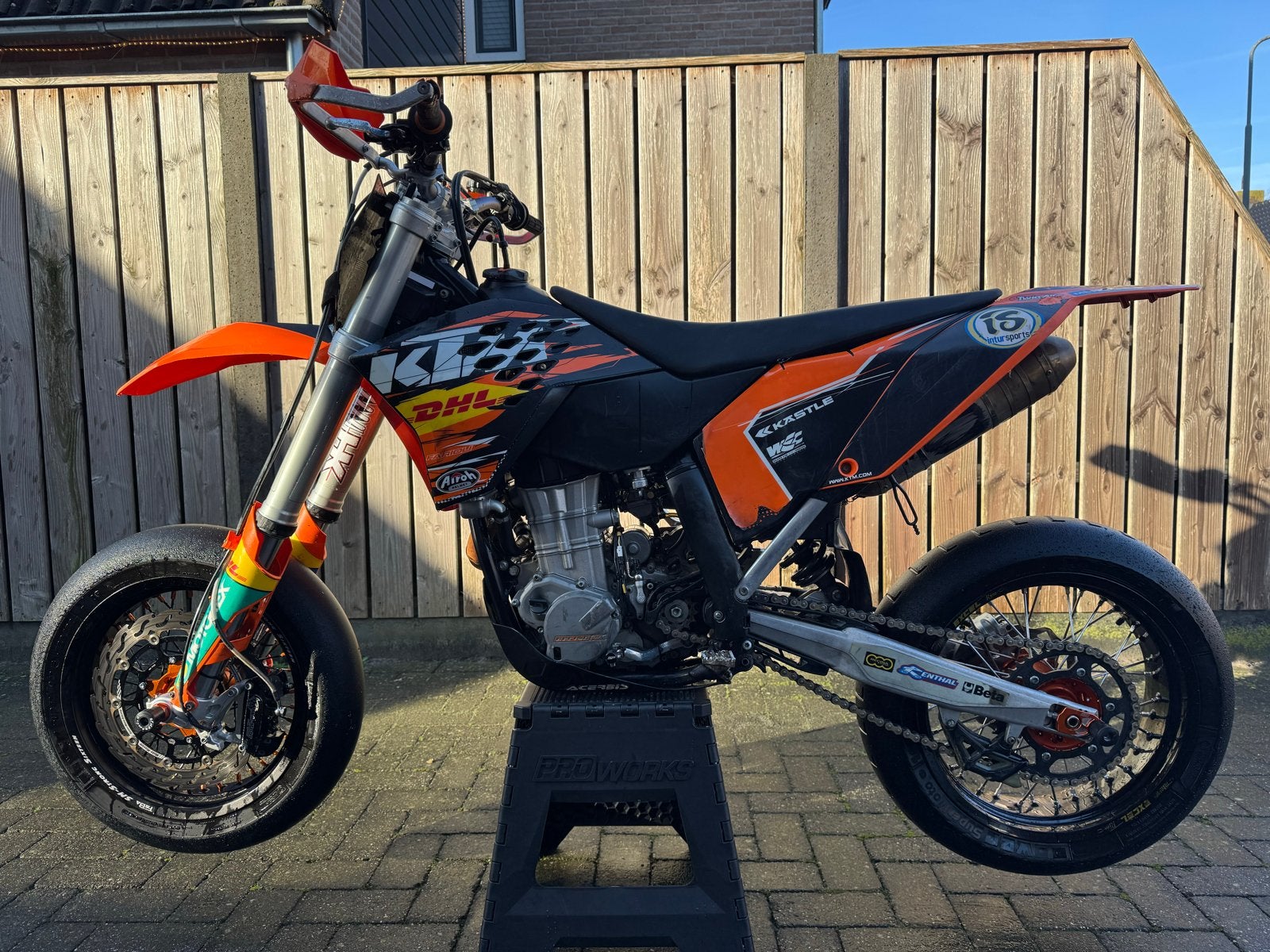 KTM EXC530 Supermoto, Motoren, Motoren | Overige merken, Gebruikt, Particulier, 11 kW of minder, Handgeschakeld