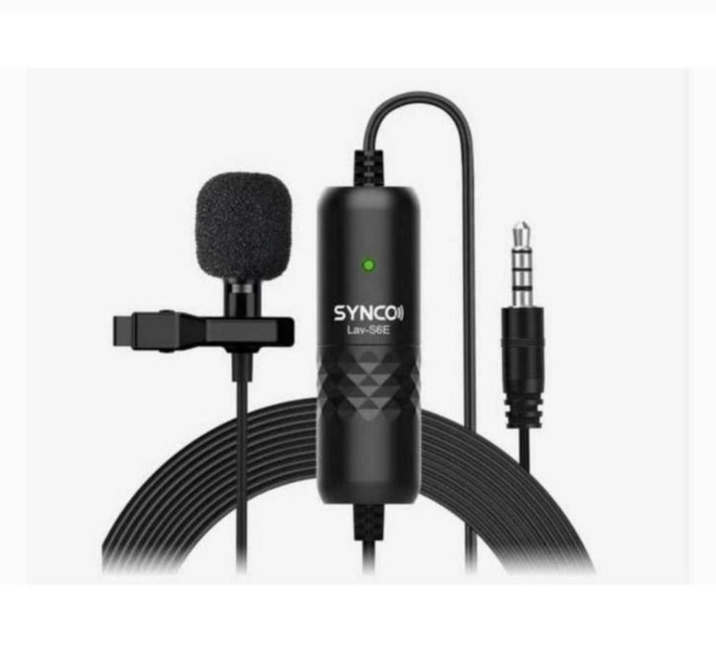 10X partij SYNCO Lav-S8 Lavalier Microphone Microfoon Mic, Overige typen, Nieuw, Ophalen of Verzenden, H