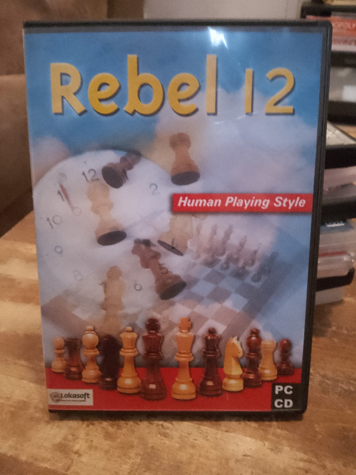 Rebel 12 PC CD-ROM Schaakspel - Lokasoft, Spelcomputers en Games, Online, 1 speler, Ophalen of Verzenden, Zo goed als nieuw