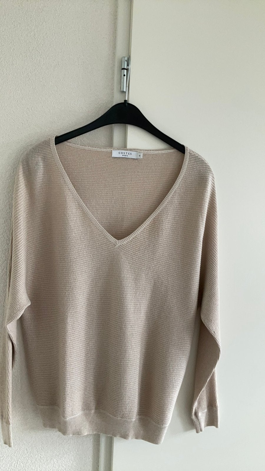 Costes trui! Maat M, Ophalen of Verzenden, Zo goed als nieuw, Maat 38/40 (M), Beige