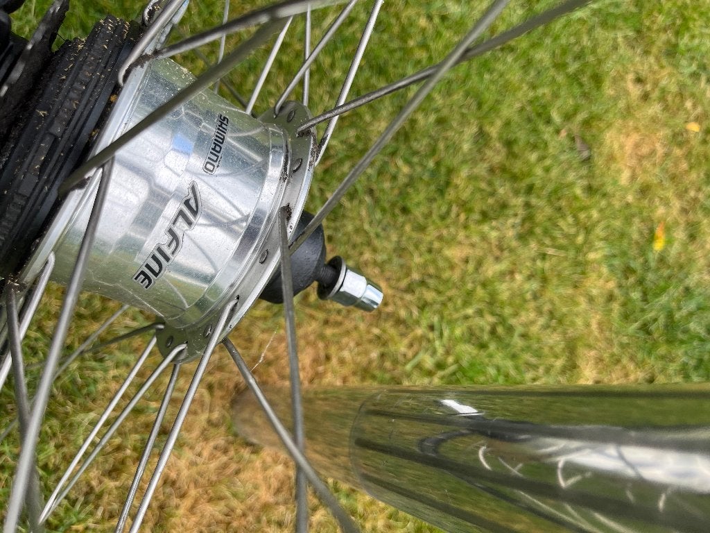 Alfine 11 naaf in 28” achterwiel, Fietsen en Brommers, Fietsonderdelen, Ophalen, Gebruikt, Overige typen, Shimano