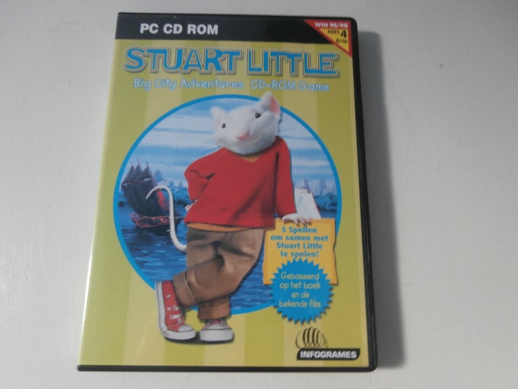 Pc spel van de film Stuart Little computer game Disney, Gebruikt, Overige genres, 1 speler, Ophalen of Verzenden