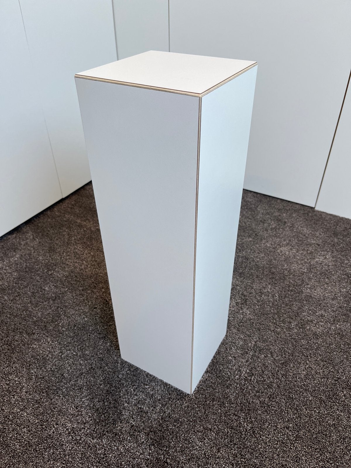 Witte sokkel, Hout, Nieuw, Ophalen of Verzenden, Modern