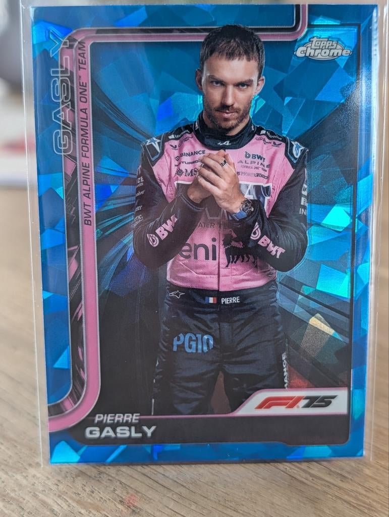 2025 Topps Chrome F1 Sapphire Edition - Pierre Gasly & Lance, Ophalen of Verzenden, Nieuw