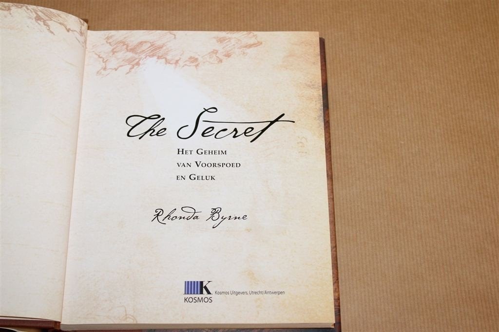 The Secret — Rhonda Byrne, Kracht Positief Denken, Boeken, Ophalen of Verzenden, Gelezen, Overige onderwerpen, Achtergrond en Informatie