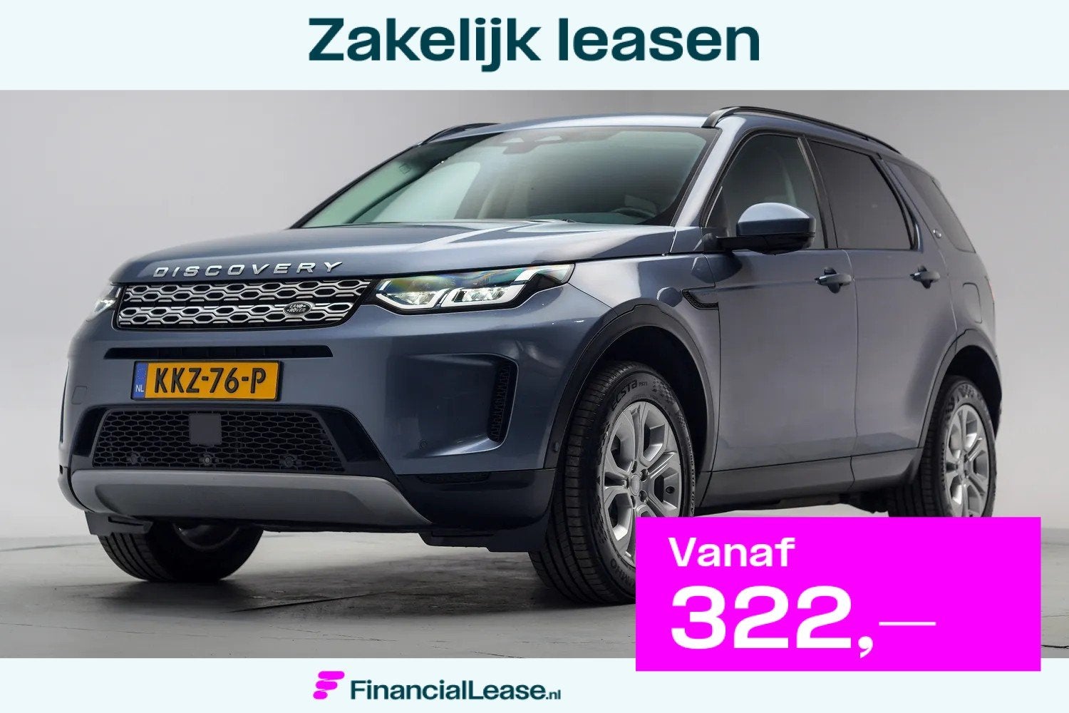 Land Rover Discovery Sport 1.5 P300E PHEV S 4WD [ Leder 360, Automaat, Blauw, Discovery Sport, Bedrijf