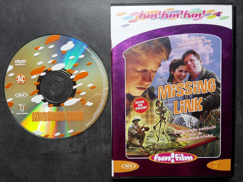 DVD - Missing Link - Familie Film NL Gesproken, Alle leeftijden, Ophalen of Verzenden, Zo goed als nieuw, Familie