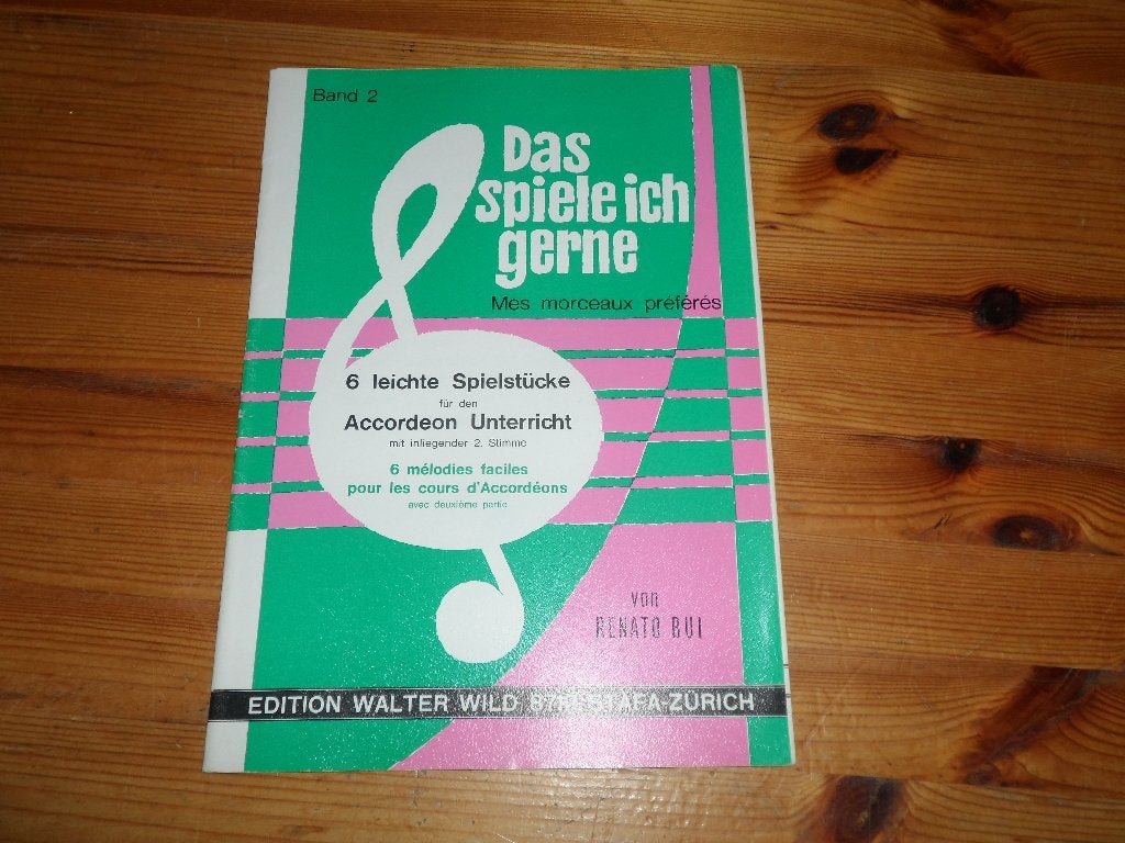Renato bui - das spiele ich gerne - band 2, Nieuw, Ophalen of Verzenden, Artiest of Componist, Populair