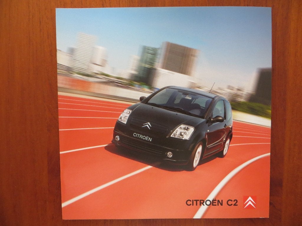 Citroën C2 (aug. 2003) met bijlage, Ophalen of Verzenden, Nieuw, Citroën