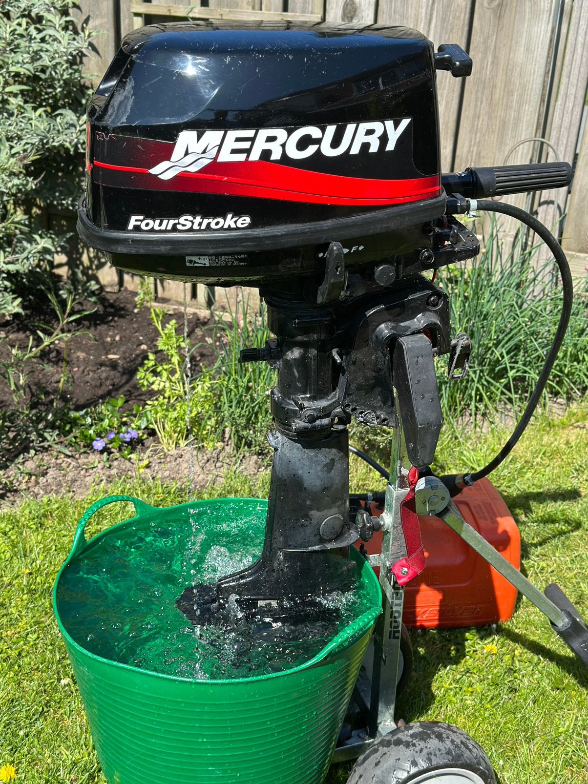 Mercury 5pk 4takt kortstaart, Ophalen of Verzenden, Zo goed als nieuw