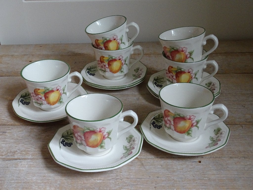 Servies, Engels, Churchill, VICTORIAN ORCHARD, gaaf