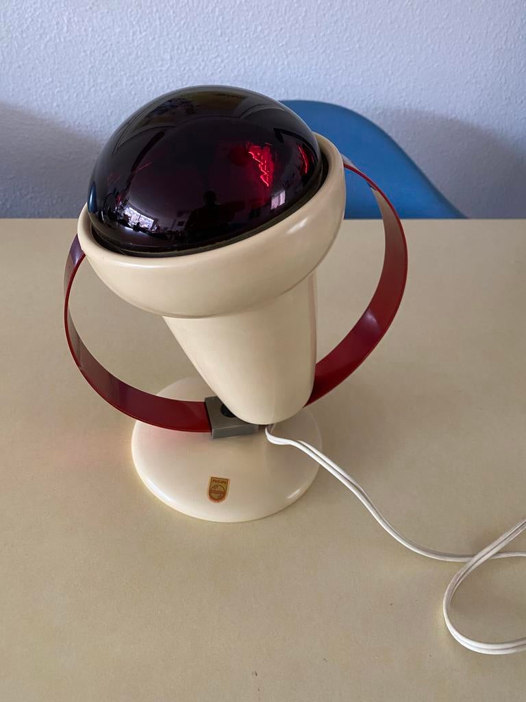 Vintage Philips infraroodlamp, Charlotte Perriand, Ophalen, Zo goed als nieuw