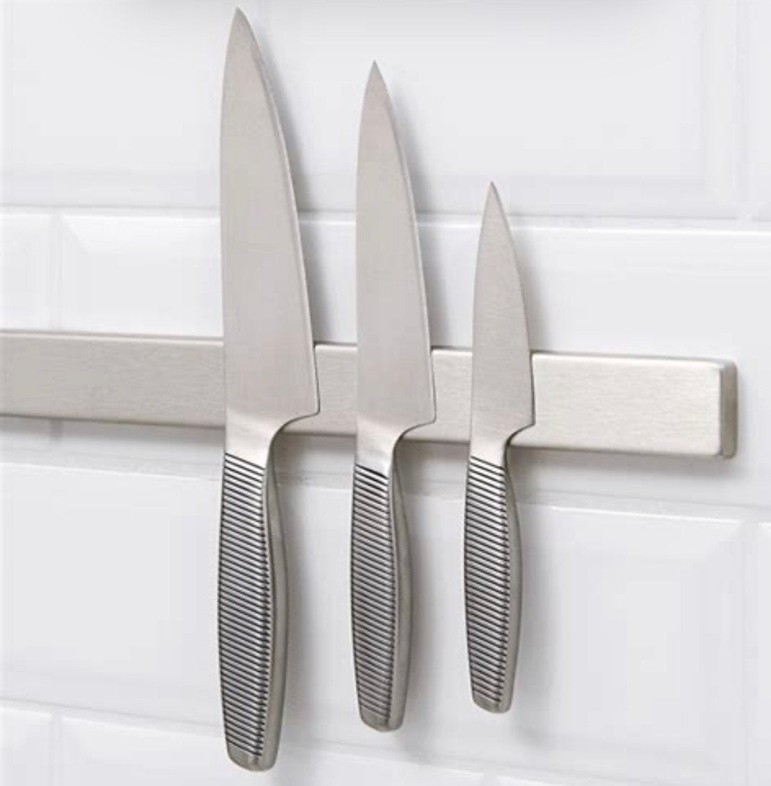 IKEA Grundtal magnetische messenstrip - RVS, Overige typen, IKEA, Ophalen of Verzenden, Metaal