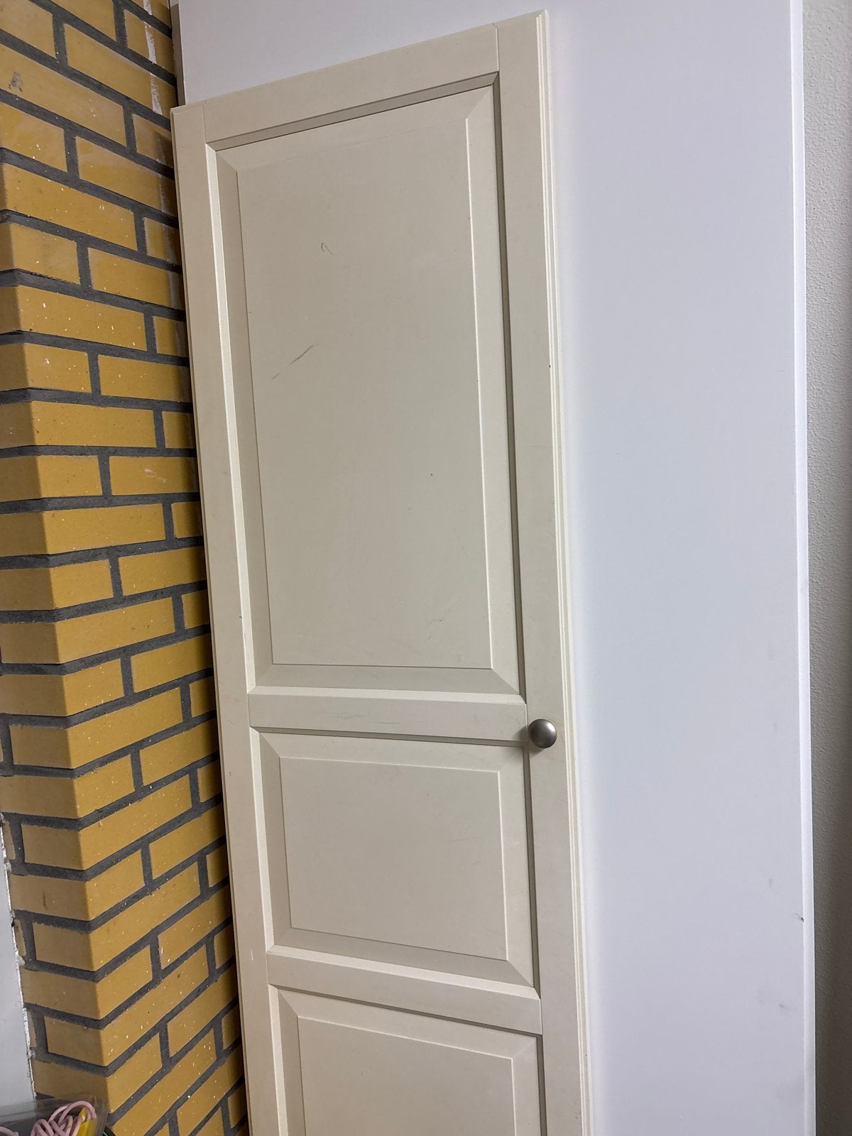 Gratis ikea pax deur hout 195x50cm, Ophalen of Verzenden, Gebruikt, 50 tot 100 cm, 200 cm of meer