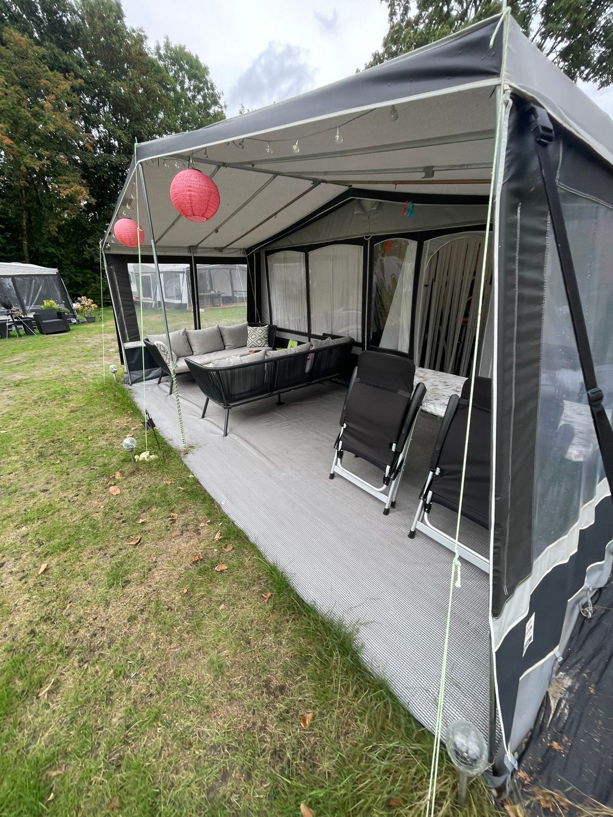 Home-car rally 52 met of zonder seizoensplek toebh Stapelbed, Caravans en Kamperen, Ophalen, Gebruikt