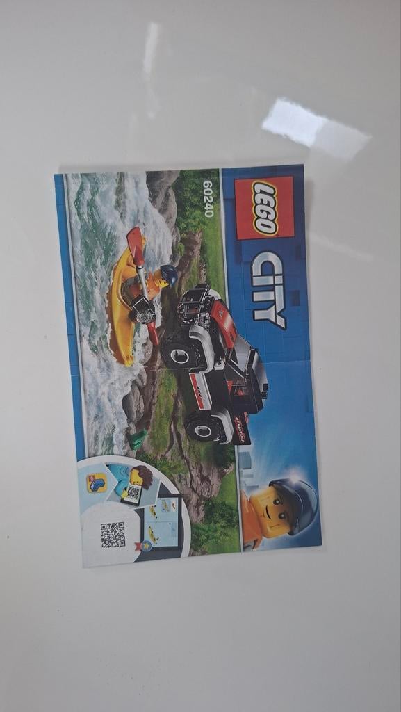 Lego city 60240, Ophalen, Zo goed als nieuw, Complete set, Lego