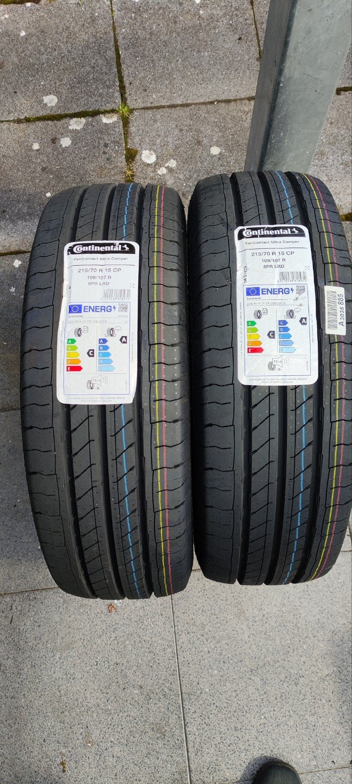 Continental VanContact Ultra Camper 215/70 R 15 CP banden, Auto-onderdelen, Banden en Velgen, 15 inch, Nieuw, Ophalen of Verzenden