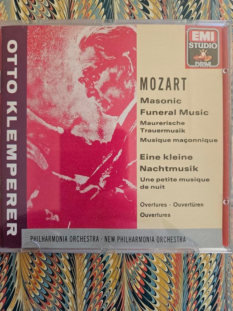 Mozart: Masonic Funeral Music, Eine kleine Nachtmusik - Klem, Ophalen of Verzenden, Classicisme, Zo goed als nieuw, Orkest of Ballet