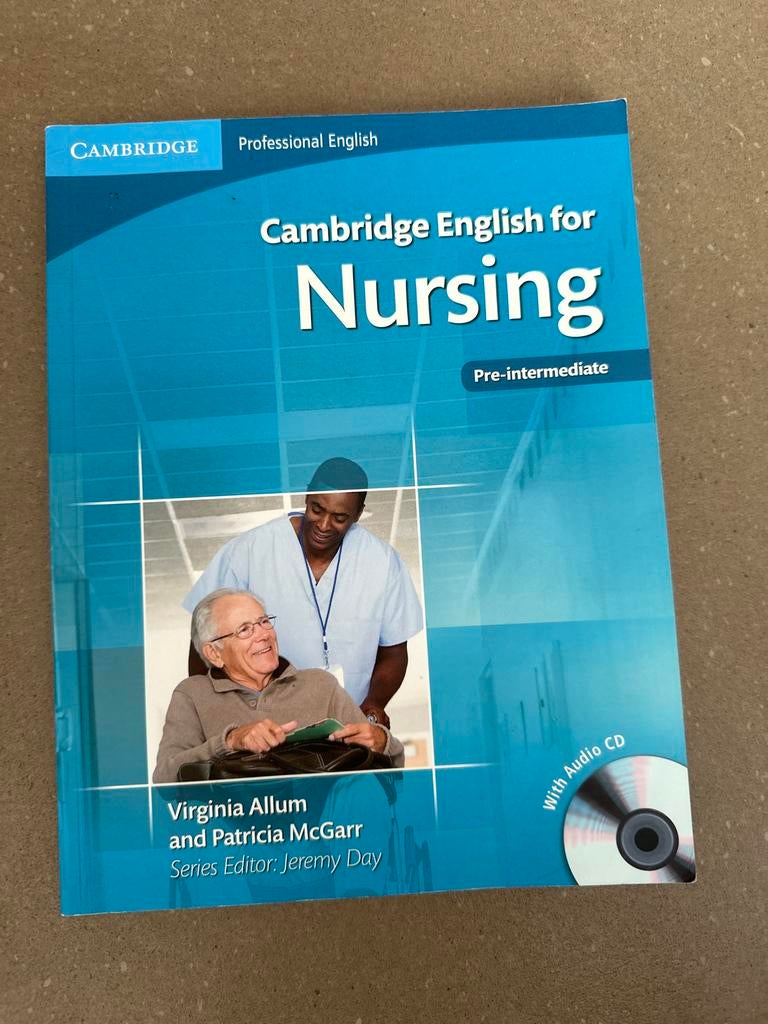 Cambridge English for Nursing - Pre-intermediate, Ophalen of Verzenden, Zo goed als nieuw, Non-fictie