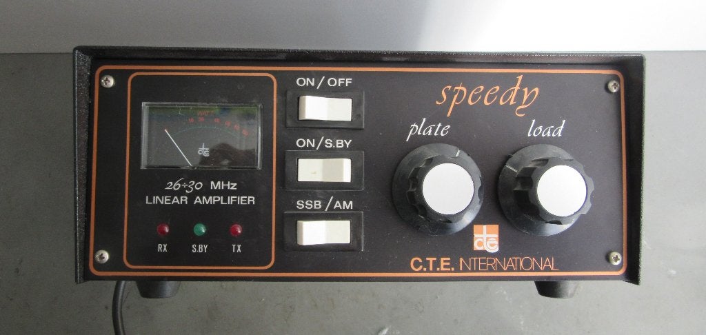 CTE Speedy 100 lineaire versterker, Ophalen, Gebruikt, Zender en Ontvanger